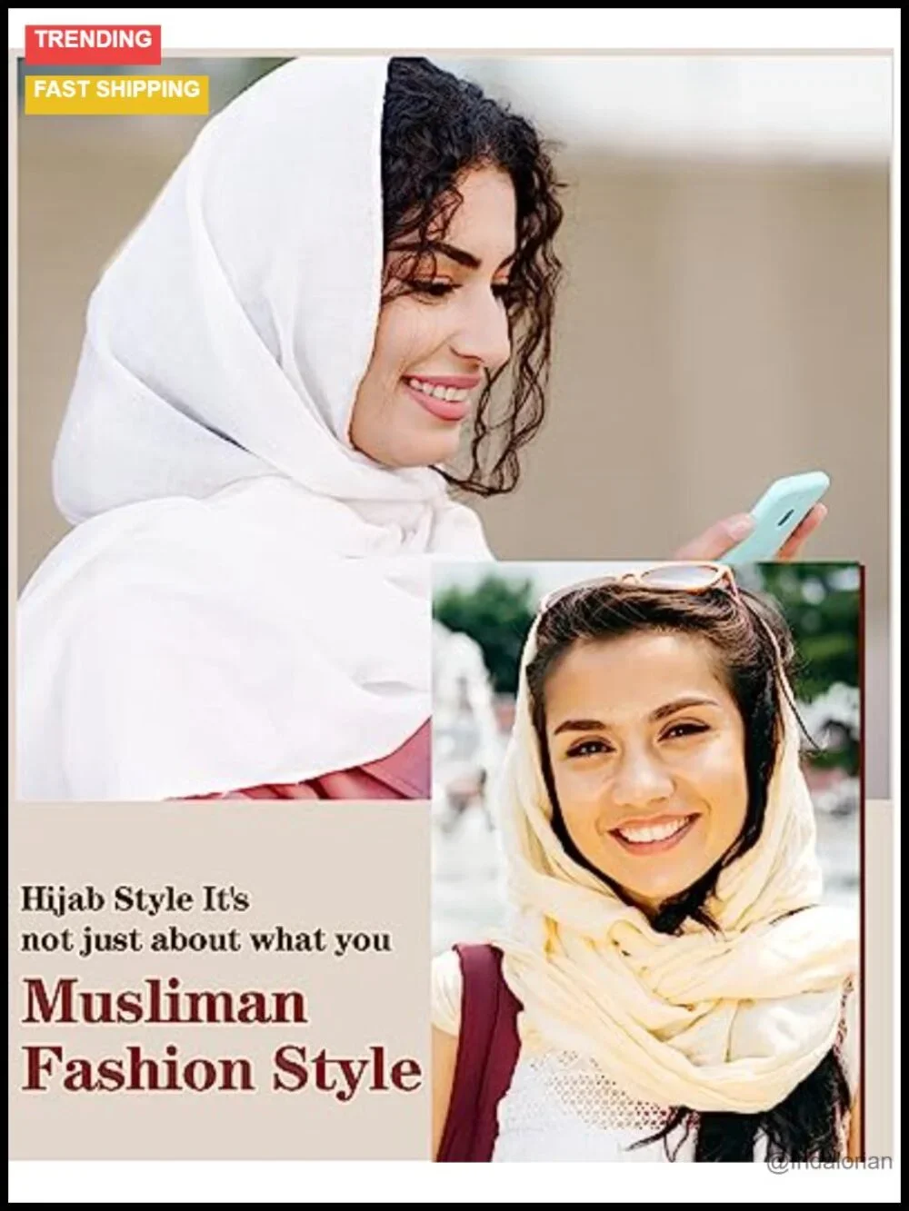 20 Pack Chiffon Hijab Scarves for Women Lightweight Breathable Long Shawl Wrap